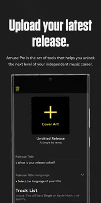 Amuse Music Distribution android App screenshot 2